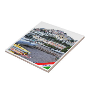 CMP044 POSITANO, AMALFI COAST, Italië, Tegeltje