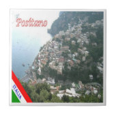 CMP045 POSITANO, AMALFI COAST, Italië, Tegeltje (Voorkant)