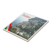CMP045 POSITANO, AMALFI COAST, Italië, Tegeltje (Zijkant)