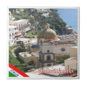 CMP046 POSITANO, AMALFI COAST, Italië, Tegeltje (Voorkant)