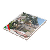 CMP046 POSITANO, AMALFI COAST, Italië, Tegeltje (Zijkant)