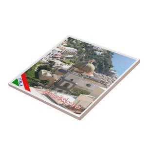 CMP046 POSITANO, AMALFI COAST, Italië, Tegeltje