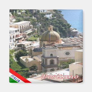 CMP046 POSITANO, AMALFI KUST, Italië, Koelkast Magneet