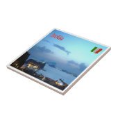 CMP056 ISCHIA, Campania, Italië, Tegeltje (Zijkant)
