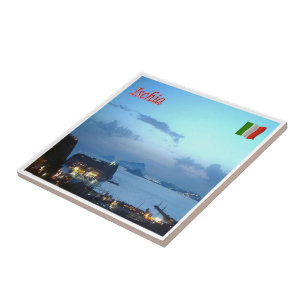 CMP056 ISCHIA, Campania, Italië, Tegeltje