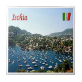 CMP062 ISCHIA, Haven, Campania, Italië, Tegeltje (Voorkant)