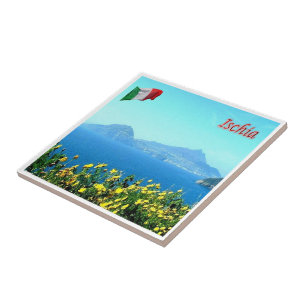 CMP064 ISCHIA, Campania, Italië, Tegeltje