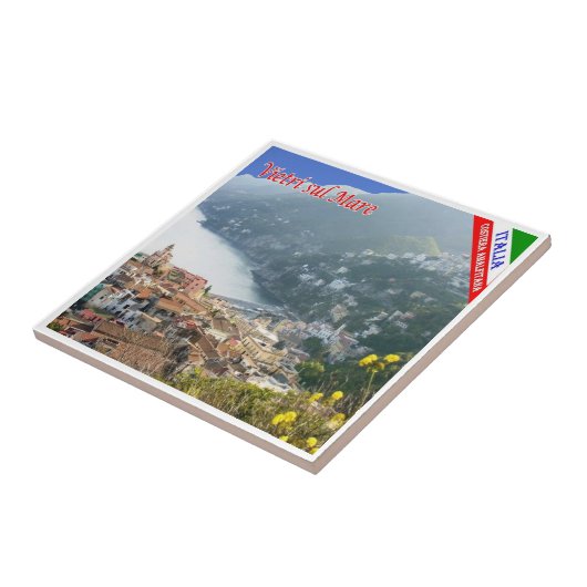 CMP095 AMALFI COAST, Vietri, Italië, Tegeltje (Zijkant)