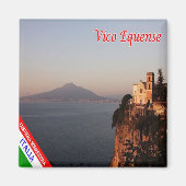 CMP096 AMALFI COAST Vico Equense - Italië - Fridge Magneet (Voorkant)