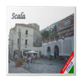 CMP099 SCALA, AMALFI COAST, Italië Tegeltje (Voorkant)