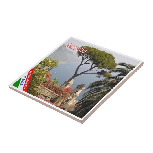 CMP101 AMALFI COAST, RAVELLO, Italië, Tegeltje (Zijkant)