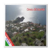 CMP111 AMALFI COAST, Conca dei Marini, Tegeltje (Voorkant)