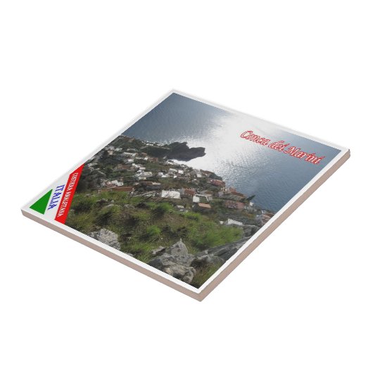 CMP111 AMALFI COAST, Conca dei Marini, Tegeltje (Zijkant)