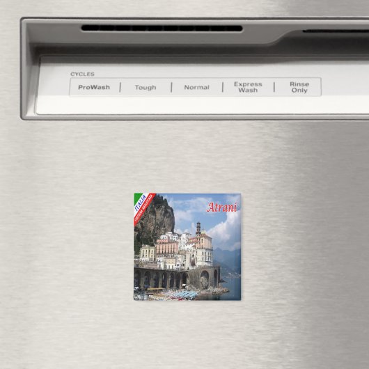 CMP113 AMALFI COAST, ATRANI, Italië, Koelkast Magneet (Insitu (Vaatwasser))