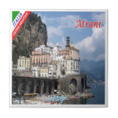 CMP113 AMALFI COAST, ATRANI, Italië, Tegeltje (Voorkant)