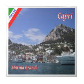 CMP123 CAPRI, Marina Grande, Italië, Tegeltje (Voorkant)