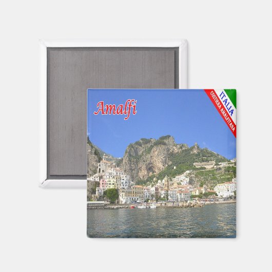 CMP133 AMALFI, AMALFI KUST Italië, Koelkast Magneet (Voorkant / Achterkant)