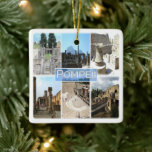 CMP155 POMPEII de ruïnes Pompei Campania Keramisch Ornament<br><div class="desc">Hier vind je het souvenir van je vakantie. Deze categorie bevat keramisch Ornament van vele plaatsen in Italië. (CMP155 POMPEII de ruïnes Pompei, Campania, Italië, Europa, keramisch Ornament). Verbazingwekkende vrienden en familieleden met de unieke souvenirs van uw geweldige reis. Probeer ons. #LeoPepeDesign - basilika ruins pompeii, de ruïnes van pompeii,...</div>