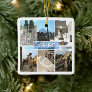 CMP155 POMPEII de ruïnes Pompei Campania Keramisch Ornament