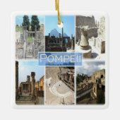CMP155 POMPEII de ruïnes Pompei Campania Keramisch Ornament (Voorkant)
