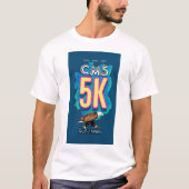 CMS 5K Run/Walk Event Shirt (Voorkant)