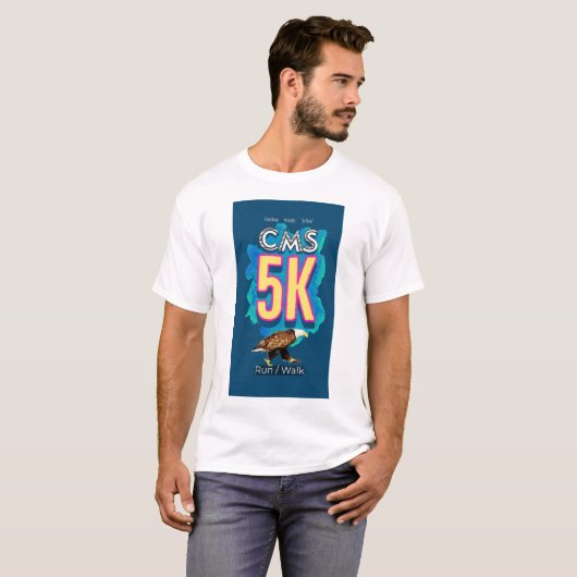 CMS 5K Run/Walk Event Shirt (Voorkant volledig)