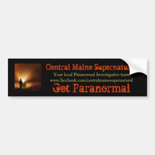 CMS Black bumper sticker (Voorkant)