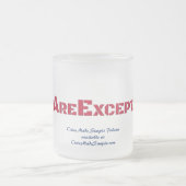 CMS Frosted Coffee Mok (Center)