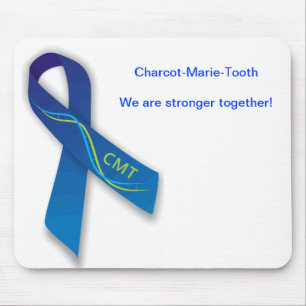 CMT Awareness Ribbon Muismat