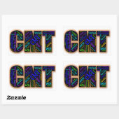 CMT Awareness Sticker (Word Cloud) (Vel)