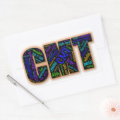 CMT Awareness Sticker (Word Cloud) (Envelop)