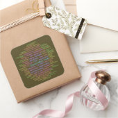 CMT Awareness Sticker (Word Cloud) (Geschenken)