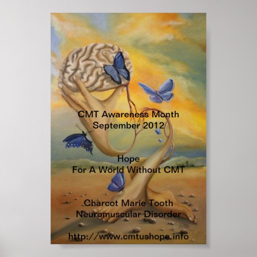 CMT-bewustmakingsmaand 2012, Poster met woorden (Voorkant)