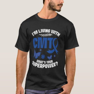 CMT Fighter Bewustzijnsmaand Leven met Charcot Mar T-shirt