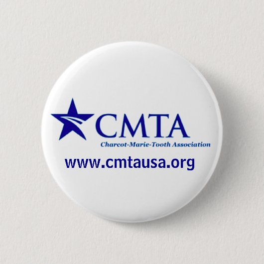 CMTA-knop logo Ronde Button 5,7 Cm (Voorkant)