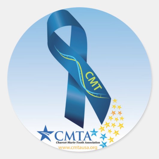 CMTA-stickers Ronde Sticker (Voorkant)