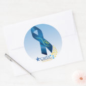 CMTA-stickers Ronde Sticker (Envelop)