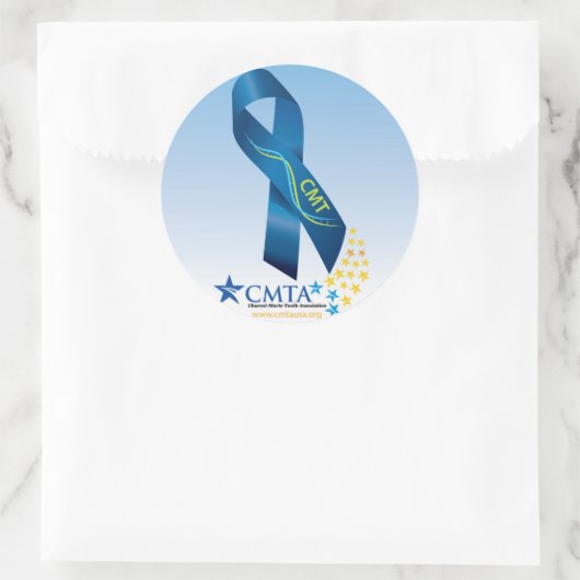 CMTA-stickers Ronde Sticker (Tas)