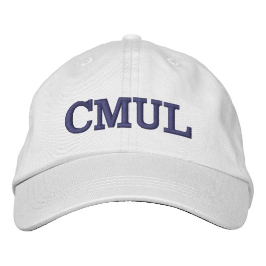 CMUL verstelbaar baseball-pet Geborduurde Pet (Voorkant)
