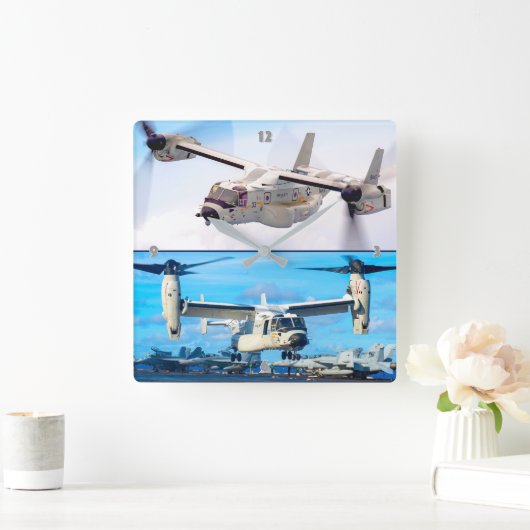 CMV-22B OSPREY VIERKANTE KLOK (Huis)