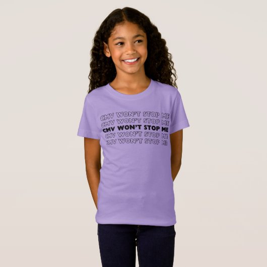 CMV houdt me niet tegen - Kinder T-shirt (Voorkant volledig)