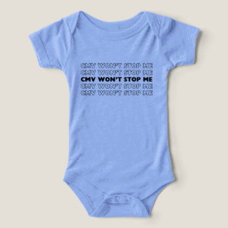 CMV Zal Me Niet Stoppen Onsie voor baby CMV strijd