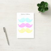 CMY Kleur Snor Baard Print Patroon Post-it® Notes (Kantoor)