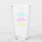 CMY Mustaches Glas (Achterkant)