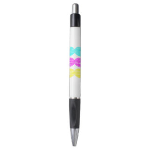 CMY Mustaches (letterdrukstijl) Pen