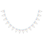 CMY Mustaches Vlaggetjes (Alle)