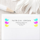 CMY Snorren (letterpress stijl) Etiket (Insitu)