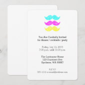 CMY Snorren (letterpress stijl) Kaart (Voorkant / Achterkant)