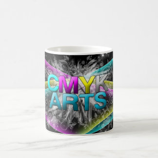 CMYK Abstract ontwerp Koffiemok