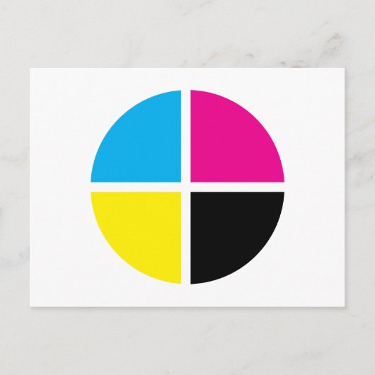 cmyk briefkaart (Voorkant)